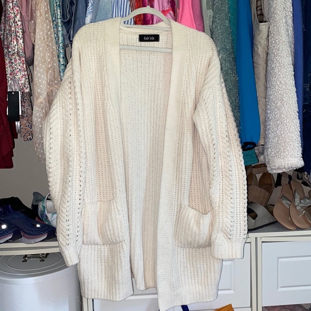 Fab’rik / Fabrik Knot Long Cardigan